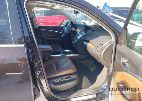 2017 Acura Mdx Advance Package z USA, uszkodzony, nr VIN 5FRYD4H88HB022011